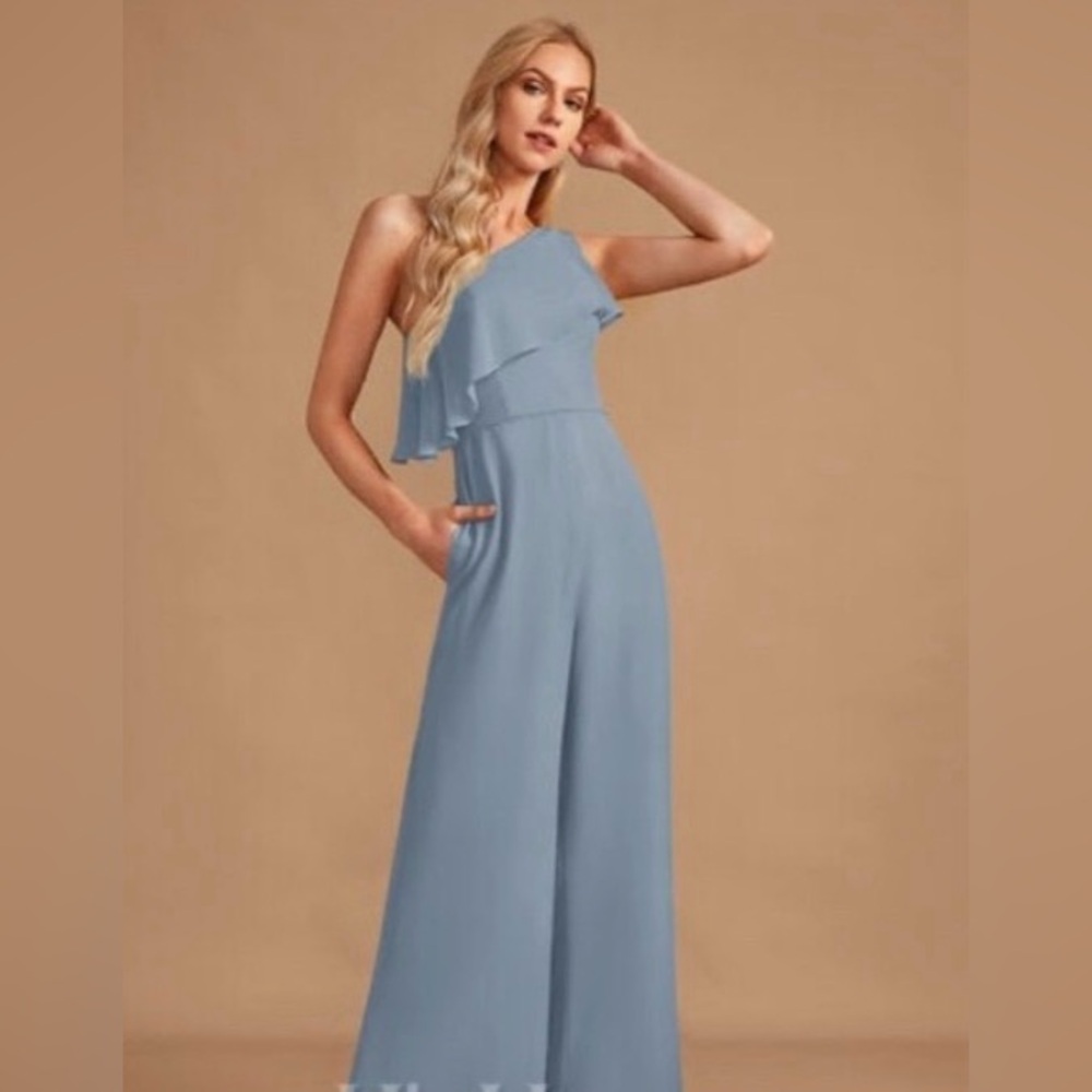 L Love Light Asymmetrical Jumpsuit